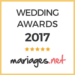 Sarl Bayard Evenementiel, gagnant Wedding Awards 2017 mariages.net